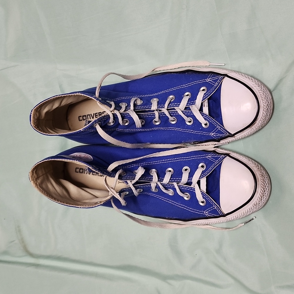 Converse High Tops Blue-Size 13